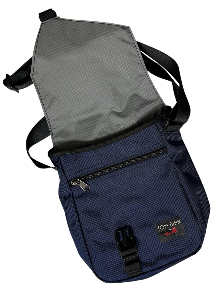 Tom Bihn Cafe Crossbody Bag Small Deep Blue/Mountain Gray — image 2 of 4